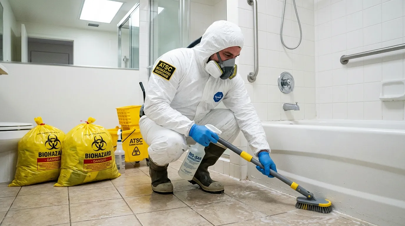 Decontamination equipment deployed for Blood Cleanup in Citrus